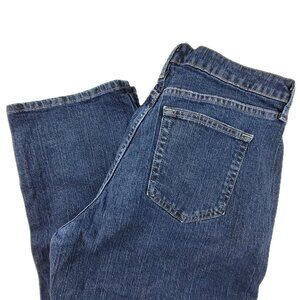 Riders by Lee Jeans Women's 14 Blue Indigo Straight Leg Stretch Denim Classic
